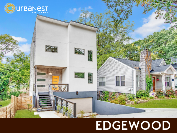Example of modern homes for sale in Edgewood, an Atlanta neighborhood.