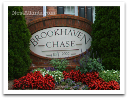 Brookhaven Chase townhomes for sale Atlanta GA