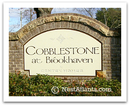 Cobblestone at Brookhaven townhomes for sale
