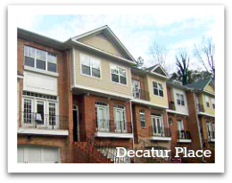 Decatur Place townhomes for sale