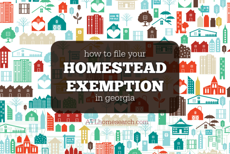 How to File HomeStead Exemption in Dekalb County, Fulton County, Cobb County Georgia