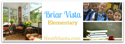 Atlanta homes in Briar Vista Elementary district