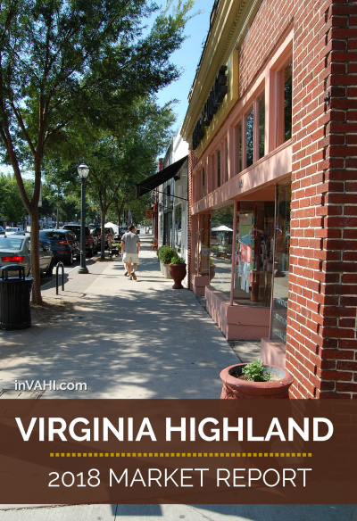2018 Real Estate Market Report for Atlanta's Virginia Highland neighborhood in zip code 30306.