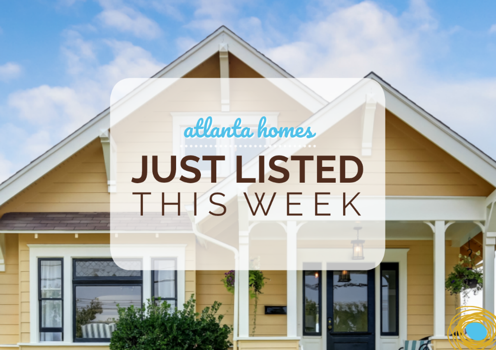 Atlanta homes just listed this week
