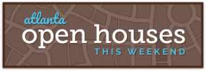 Button to view all the open houses this weekend in Atlanta neighborhoods.