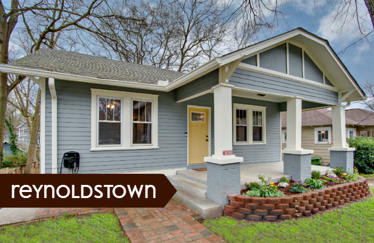 Reynoldstown bungalow, listed by Urban Nest Atlanta Real Estate Group at eXp Realty.