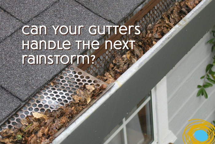 Overflowing gutters causing flooding, mold and other issues.