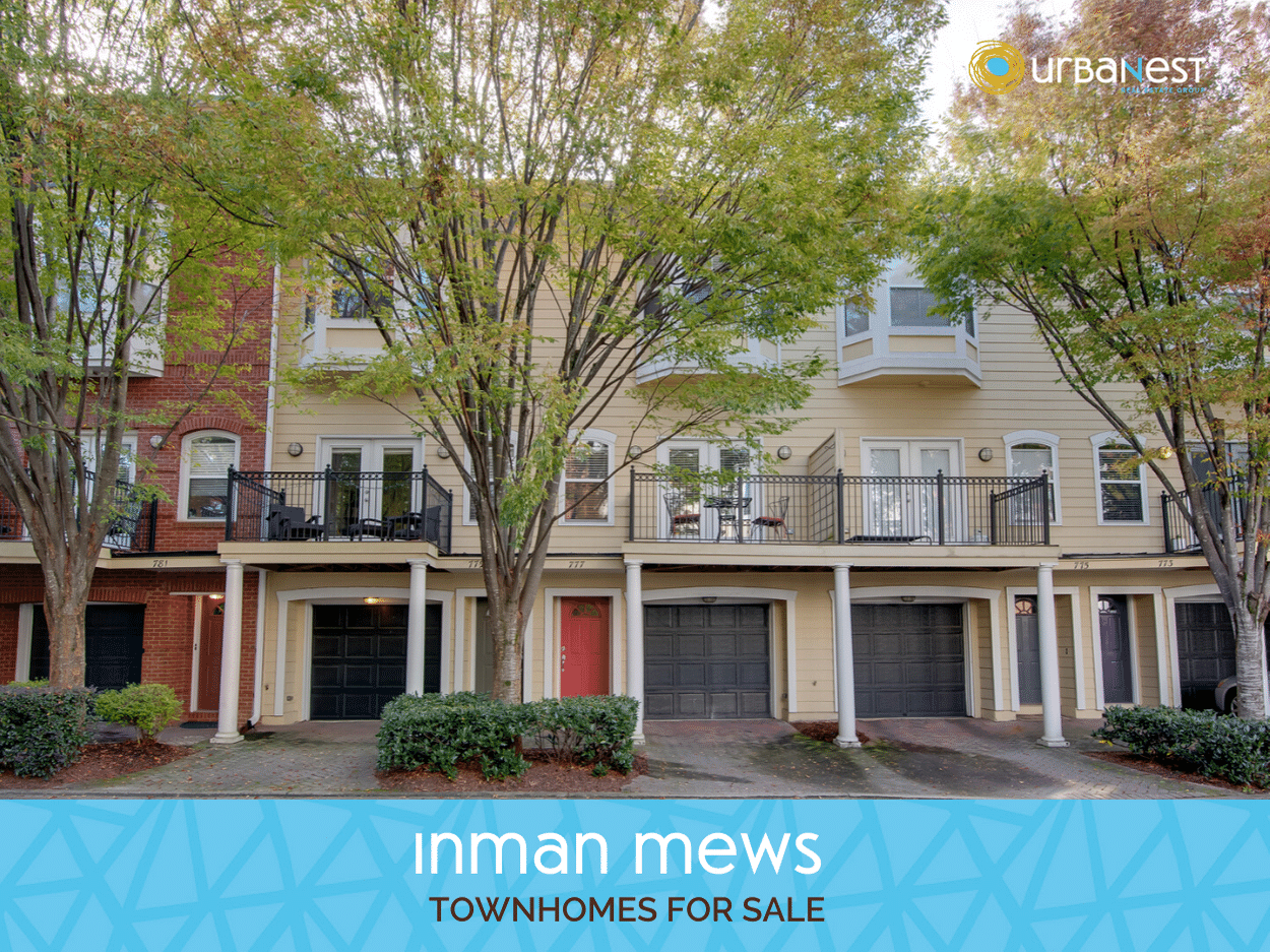 Inman Mews Townhomes for Sale Atlanta Townhomes Near Beltline