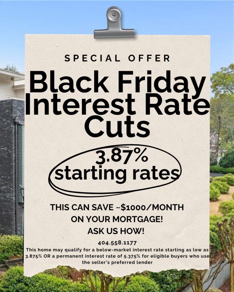 Special Interest Rate Offer