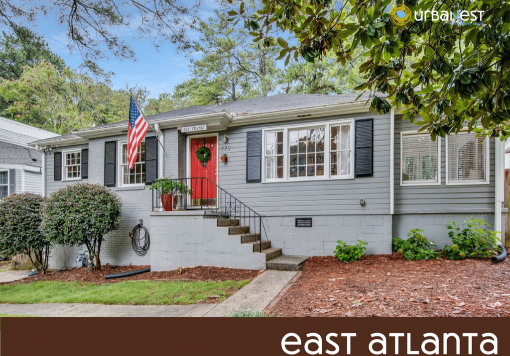 Exterior photo of an East Atlanta home for sale at 779 Maynard Terr in Atlanta, GA 30316.