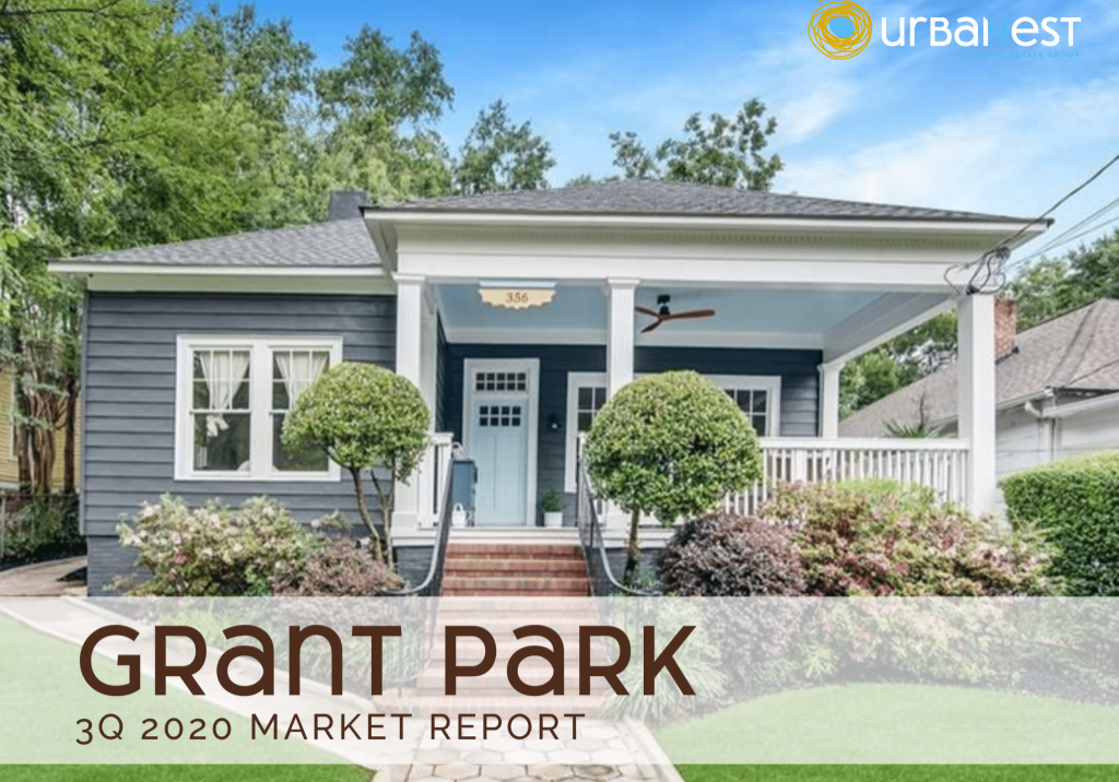 Exterior of a Grant Park home that recently sold by the Urban Nest Atlanta Real Estate Group.