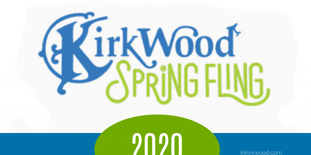 Official logo of the Kirkwood Spring Fling and Tour of Homes in Atlanta GA