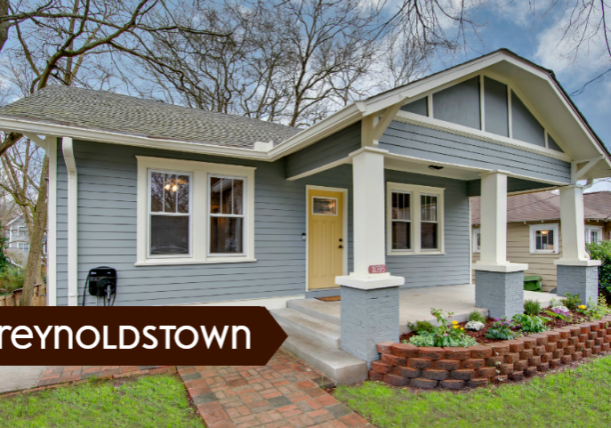 Reynoldstown bungalow, listed by Urban Nest Atlanta Real Estate Group at eXp Realty.