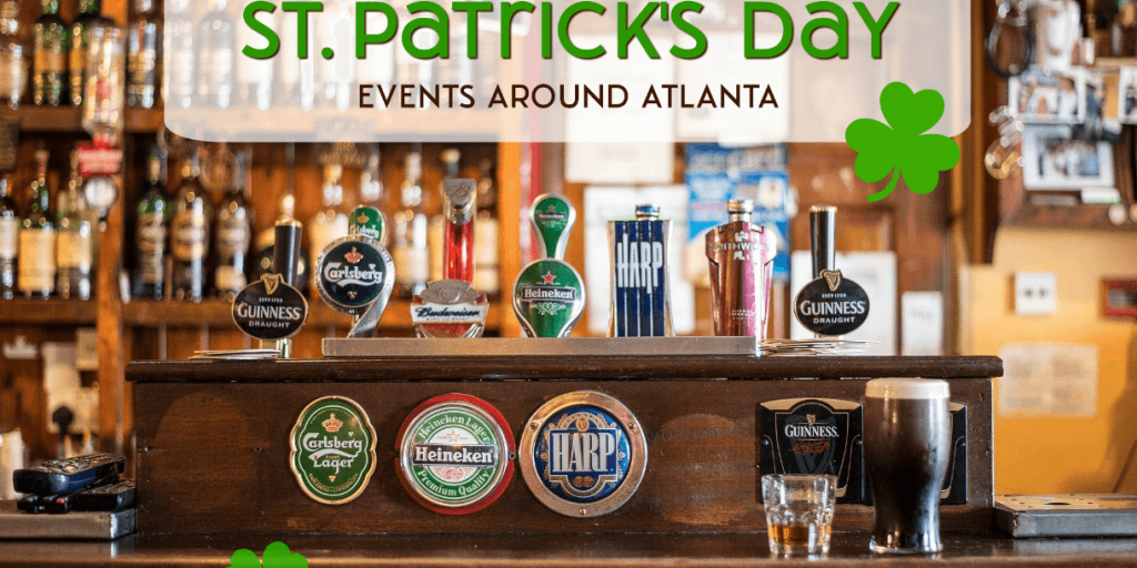 St Pattys Day parade in Atlanta, as well as other events